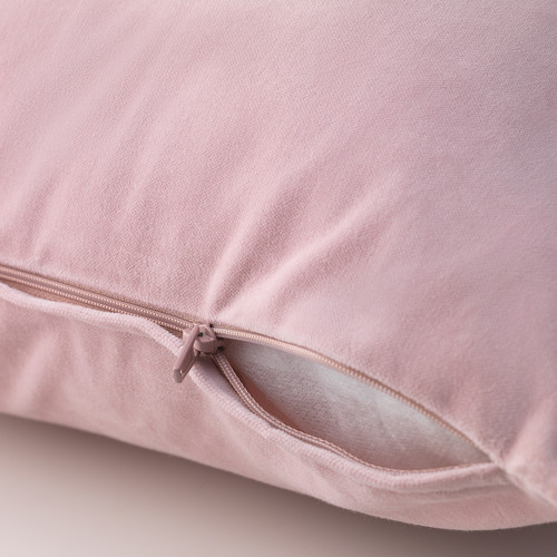 SANELA Cushion cover, light pink, 50x50 cm