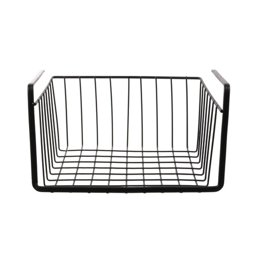 Under-Shelf Wire Basket, size S, black