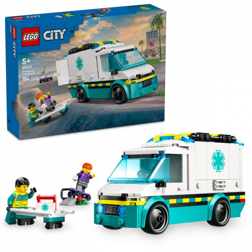 LEGO City Emergency Ambulance 5+