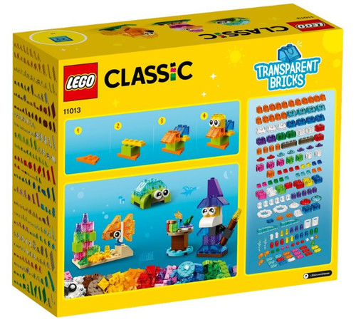 LEGO Classic Creative Transparent Bricks 4+