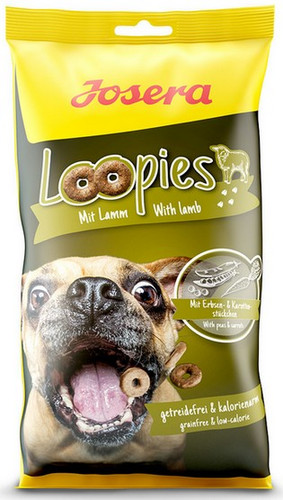 Josera Loopies Light Dog Snacks with Lamb 150g