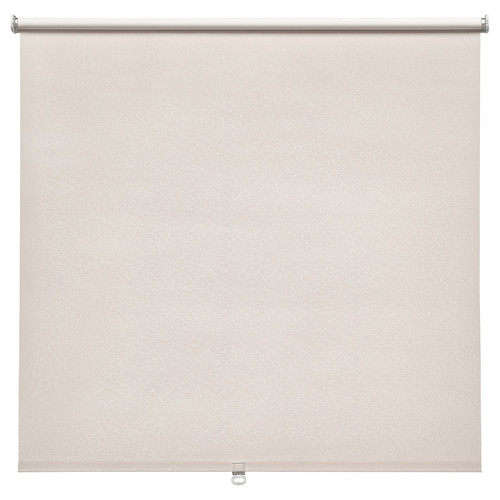 FÖNSTERBLAD Block-out roller blind, beige, 120x155 cm