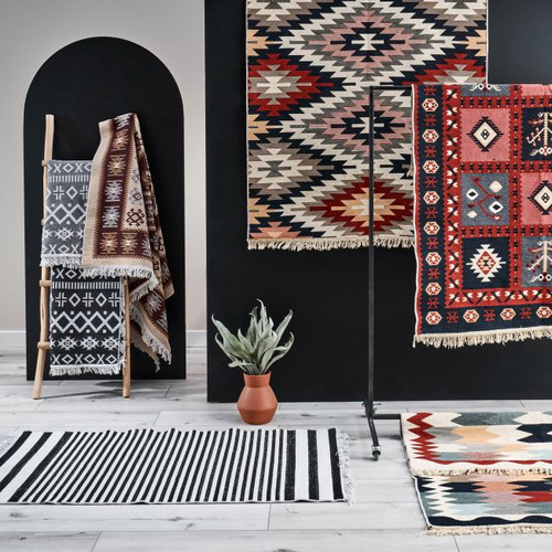 Rug Pled 60 x 120 cm, aztec grey