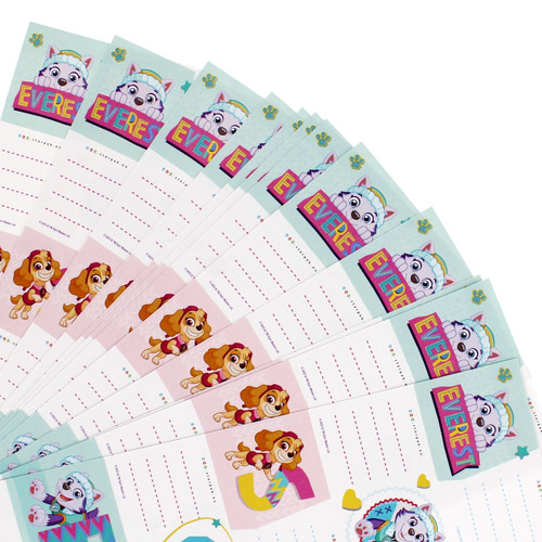 Starpak Label Stickers for Notebooks Paw Patrol 25-pack