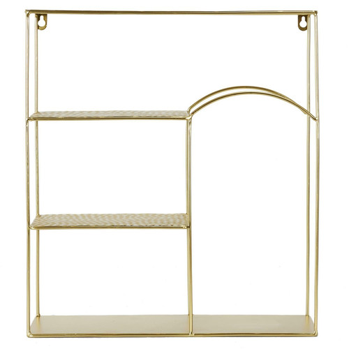 Shelving Unit Alia, gold