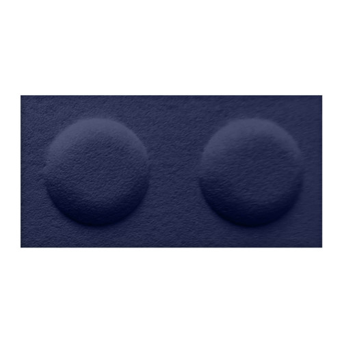 Decorative Wall Panel 30 x 15 cm, felt, dark blue block