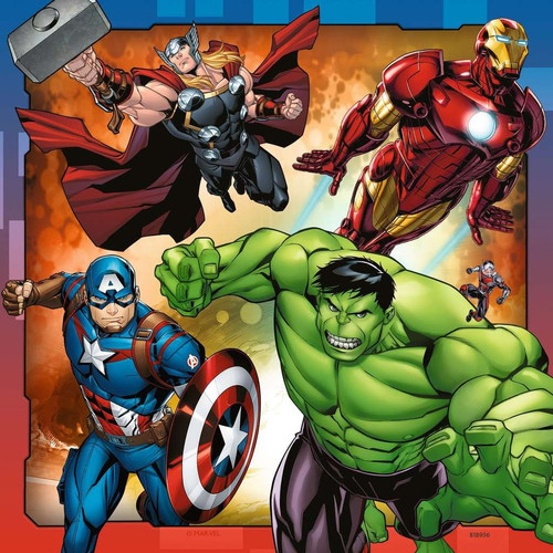 Ravensburger Children's Puzzle Marvel Avengers 3x49pcs 5+