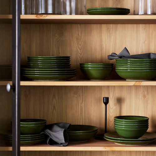 PELARKAKTUS Side plate, green, 20 cm
