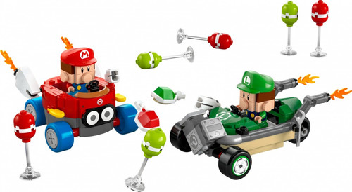 LEGO Super Mario Mario Kart - Baby Mario vs. Baby Luigi 8+