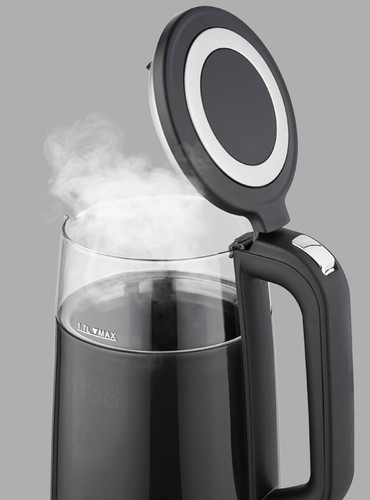 Feel Maestro 1.7L Glass Electric Kettle with Temperature Control 2200W MR-049