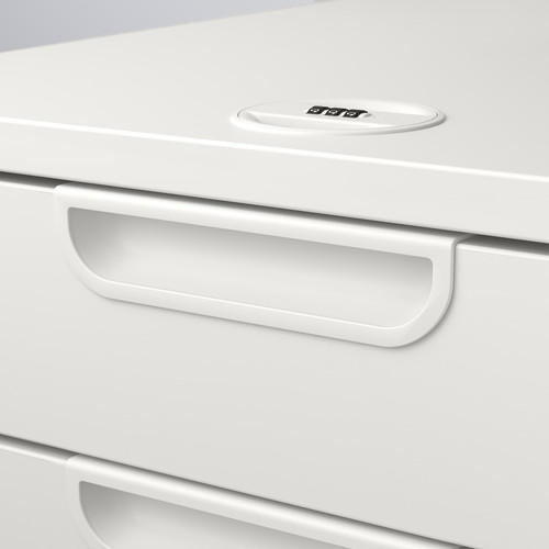 GALANT Drawer unit on casters, white, 45x55 cm