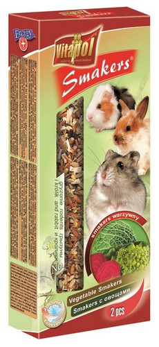 Vitapol Smakers Snack for Rodents & Rabbits - Vegetable 2pcs