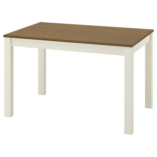 ÅLHULT Table, beige/brown, 120x80 cm