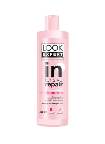 LOOK EXPERT Regenerating Shampoo for Dry & Damaged Hair InTensive Repair 400 ml