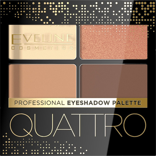 Eveline Quattro Mini Eyeshadow Palette no. 01  3.2g