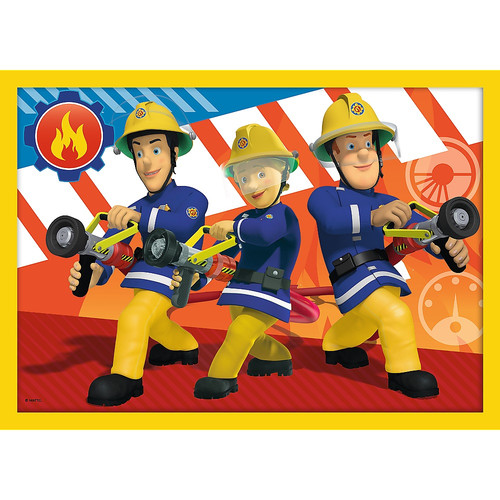 Trefl Children's Puzzle Helpful Fireman Sam 4in1 3+