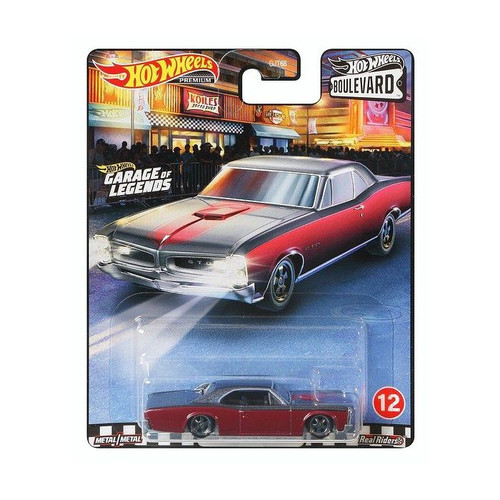 Hot Wheels Boulevard Vehicle, 1 Premium 1:64 Scale Car, 1pc, assorted, GJT68 3+