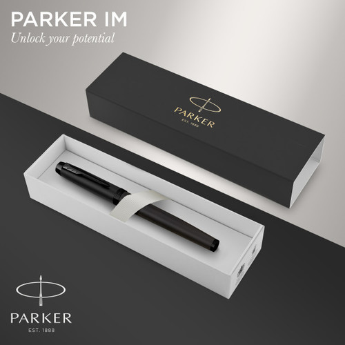 Parker IM Achromatic Black Fountain Pen