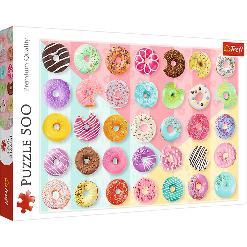 Trefl Jigsaw Puzzle Donuts 500pcs 10+