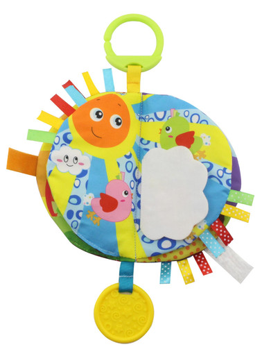 Bo Jungle B-Sensory Book Baby's Day with Teether 0+