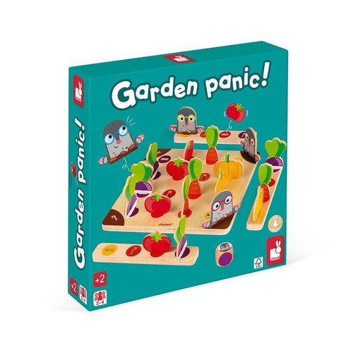 Janod Matchin Game Garden Panic!, wood, 2+
