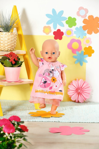 Zapf Doll Outfit Dress for Baby Born 43cm 3+