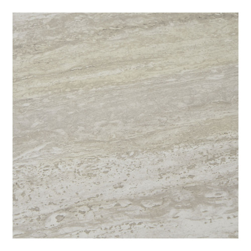 Side Table Leuven, travertine, black