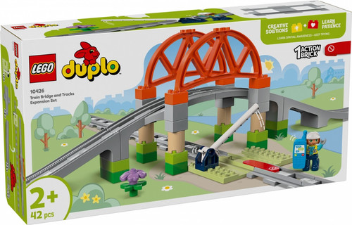 LEGO DUPLO Train Bridge and Tracks Expansion Set 10426 2+