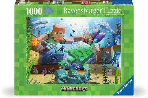 Ravensburger Jigsaw Puzzle 1000pcs Minecraft Mosaic 14+