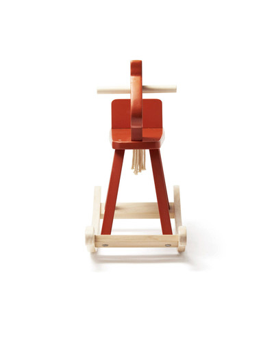 Kid's Concept Rocking horse orange red CARL LARSSON 18m+