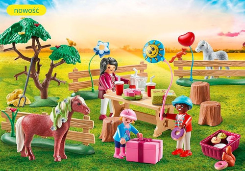Playmobil Pony Farm Birthday Party 4+