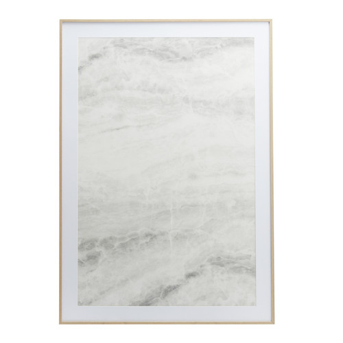 GoodHome Aluminium Picture Frame Banggi 70 x 100 cm, wood effect