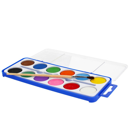 Water Colour Water Paint Set 12 Colours Football