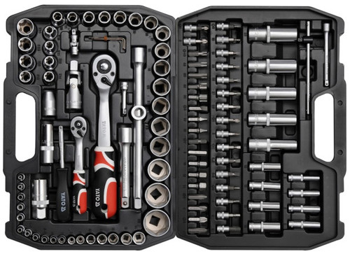 Yato Tool Set 108pcs 1/2" / 1/4"