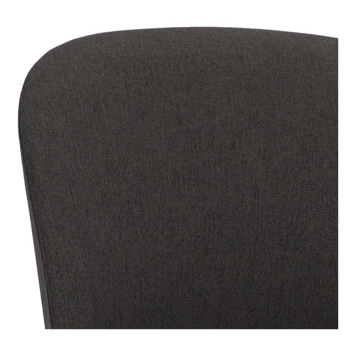 Upholstered Chair Cloe, dark grey