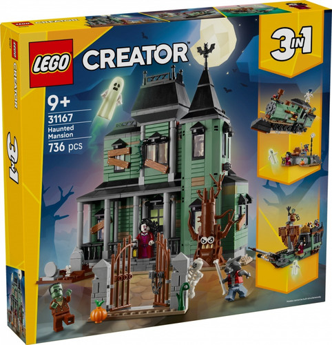 LEGO Creator 3-in-1 Haunted Mansion 9+