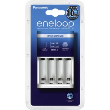 Panasonic Eneloop Basic Charger for AA/AAA/R6/R3 Batteries BQ CC51