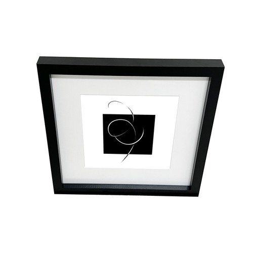 GoodHome Picture Frame Islande 30 x 30 cm, black