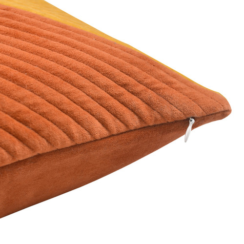 Cushion GoodHome Orozco 45 x 45 cm, terracota