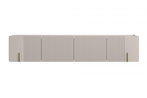 Wall-Mounted TV Cabinet Malmi 200 cm, cashmere, crema bianca, gold