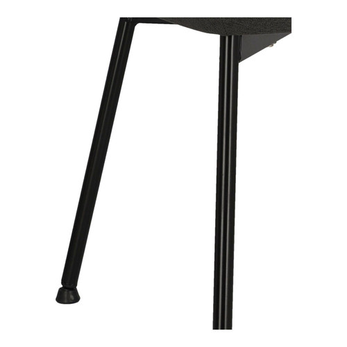 Upholstered Chair Cloe, dark grey