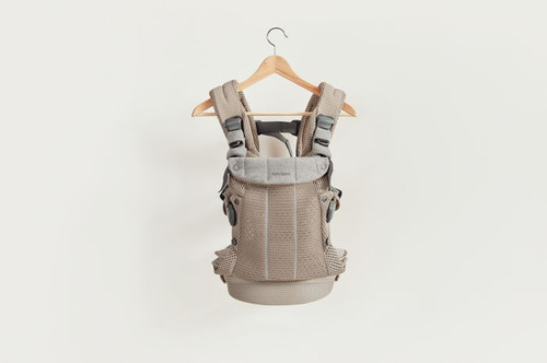 BABYBJORN Baby Carrier Harmony 3D Mesh, Grey beige, 0-3y