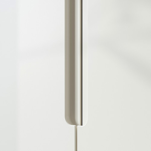 PAX / TONSTAD Wardrobe combination, white/off-white, 150x60x236 cm