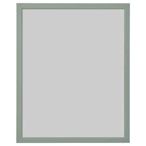 FISKBO Frame, light grey-green, 40x50 cm