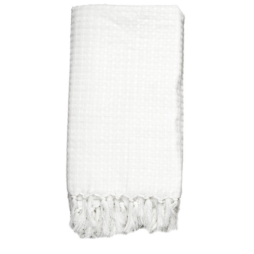 Blanket Throw Waffle, white