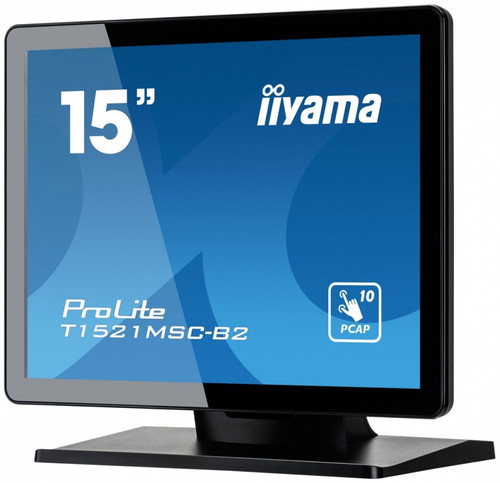 IIyama 15" Touch-screen Monitor T1521MSC-B2 VGA HDMI VESA