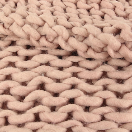 Blanket Chunky, thick, pink