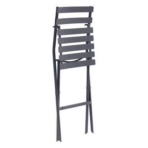 Folding Bar Stool Chair Greensboro, graphite
