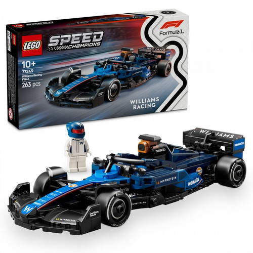 LEGO Speed Champions Williams Racing FW46 F1 Race Car 10+