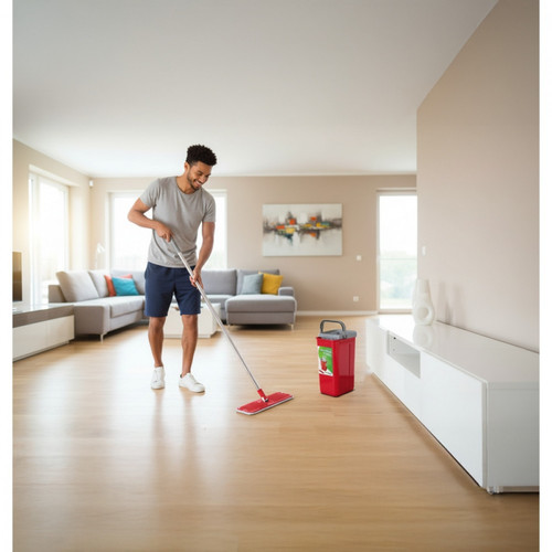 GreenBlue Flat Mop with Bucket Set XXL GB870